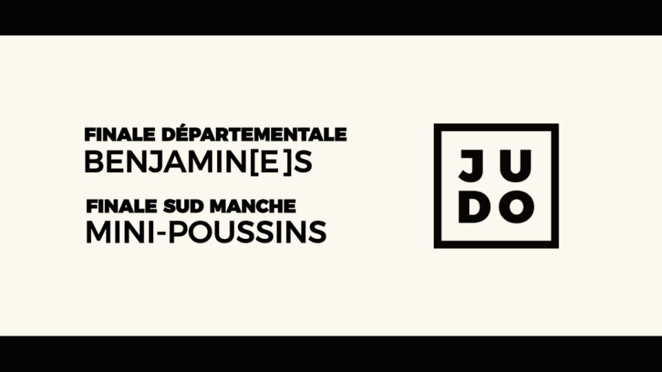 Finale départementale Benjamin[e]s et mini-poussin de judo